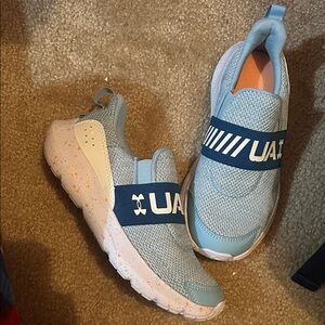 Under Armour Kids' Light Blue Slip-On Sneakers